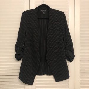 RACHEL ZOE 3/4 Sleeve Contemporary Fit Blazer